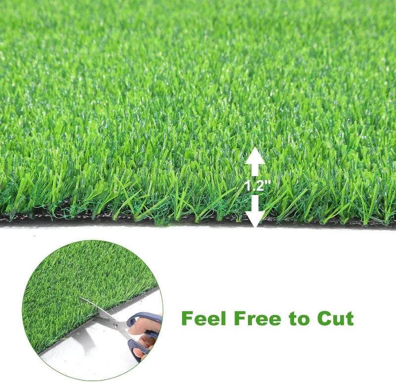 Artificial Grass Door Mat, 30 X 18 Inches,Professional Fake Grass Pee Pad for Dogs Potty Training,Turf Grass for Patio Home Area