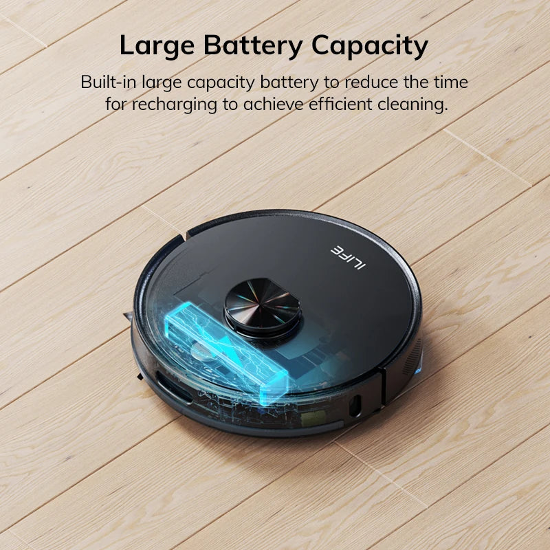 ILIFE A20 Robot Vacuum and Mop Combo with LiDAR Navigation