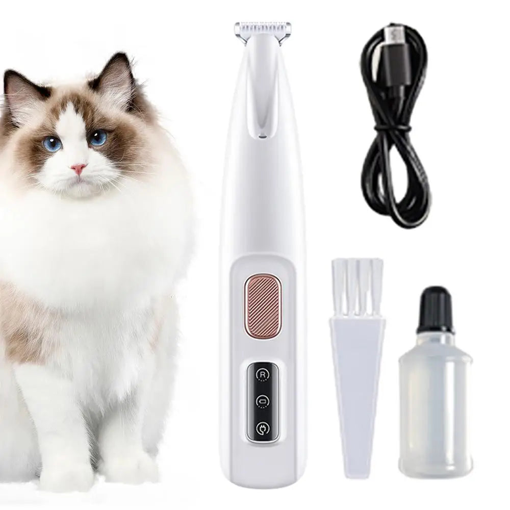 Dog Paw Trimmer Rechargeable Cordless Nail Grinder For Pets