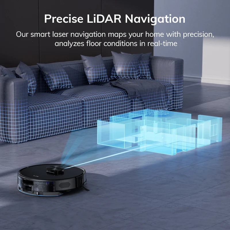ILIFE A20 Robot Vacuum and Mop Combo with LiDAR Navigation