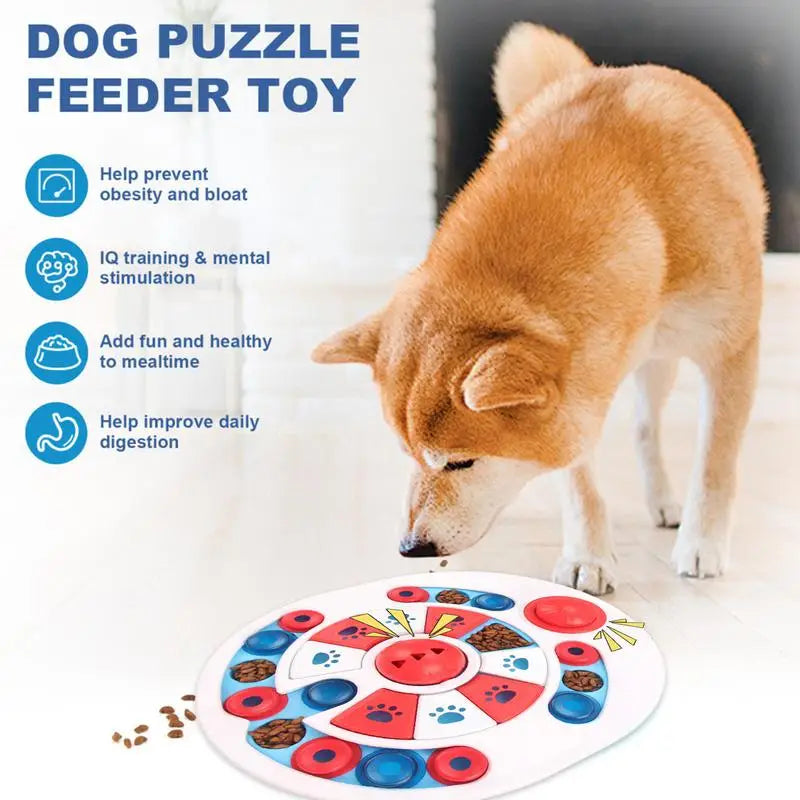 Food Puzzle Toys For Dog Training Interactive Slow Feeder