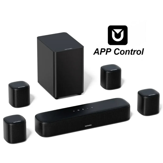 ULTIMEA 7.1ch Virtual Surround Soundbar with Subwoofer