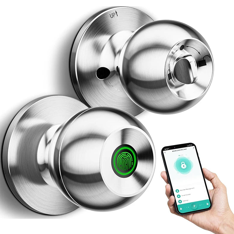 CIEPOJIET Fingerprint Lock for Tuya Smart Lock Bluetooth