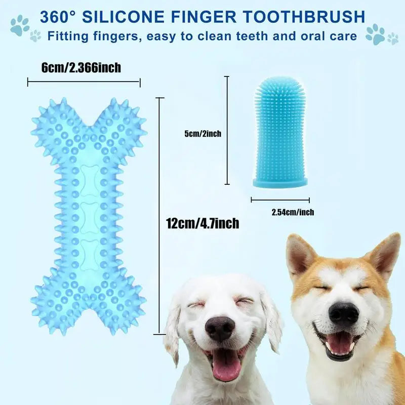 Dog Finger Toothbrush Cat Toothbrush Puppy Tooth Brushing Kit