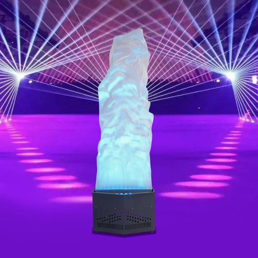 1.5M/1.8M Fake Fire Flame Light Artificial Simulated Fire Atmosphere Lamp for Stage DJ Party Nightclub Campfire Party 24 LED