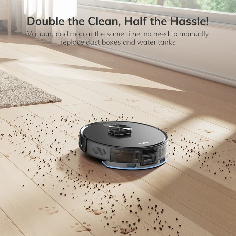 ILIFE A20 Robot Vacuum and Mop Combo with LiDAR Navigation